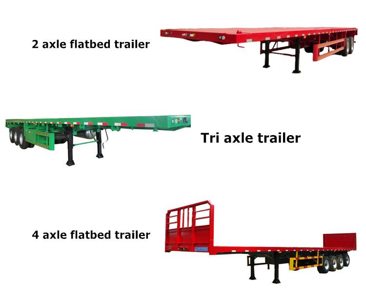 Flatbed trailer for sale in Ghana