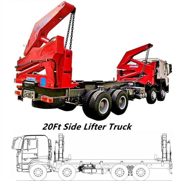 Side Lifter Trailer | 20Ft 40Ft Sidelifter Truck Trailer for Sale Price