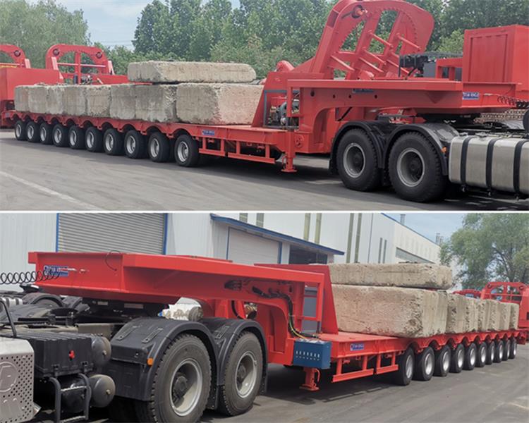 Extendable Trailer for Sale - Extendable 56m 62m Windmill Blade Trailer for Sale in In Kazakhstan