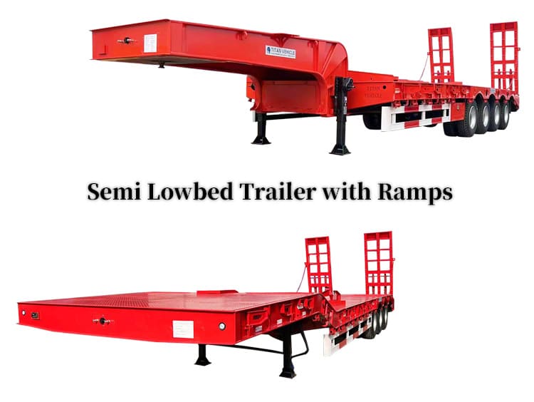 Semi Lowbed Trailer for Sale
