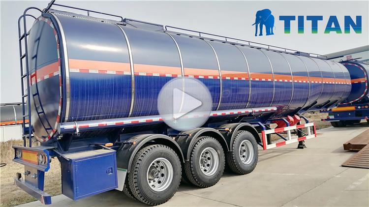 Stainless Steel Tanker Trailer