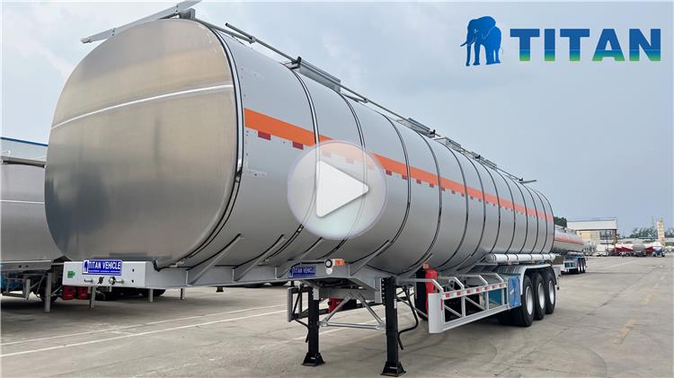 Stainless Steel Tanker Trailer