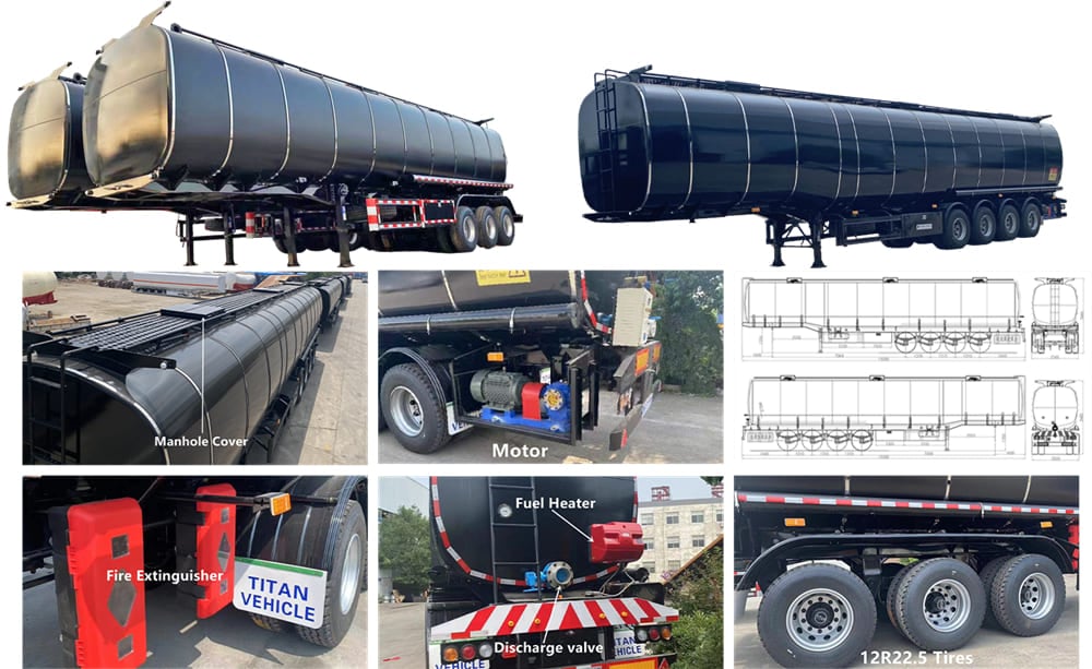 What is the Capacity of a Bitumen Tanker Trailer?