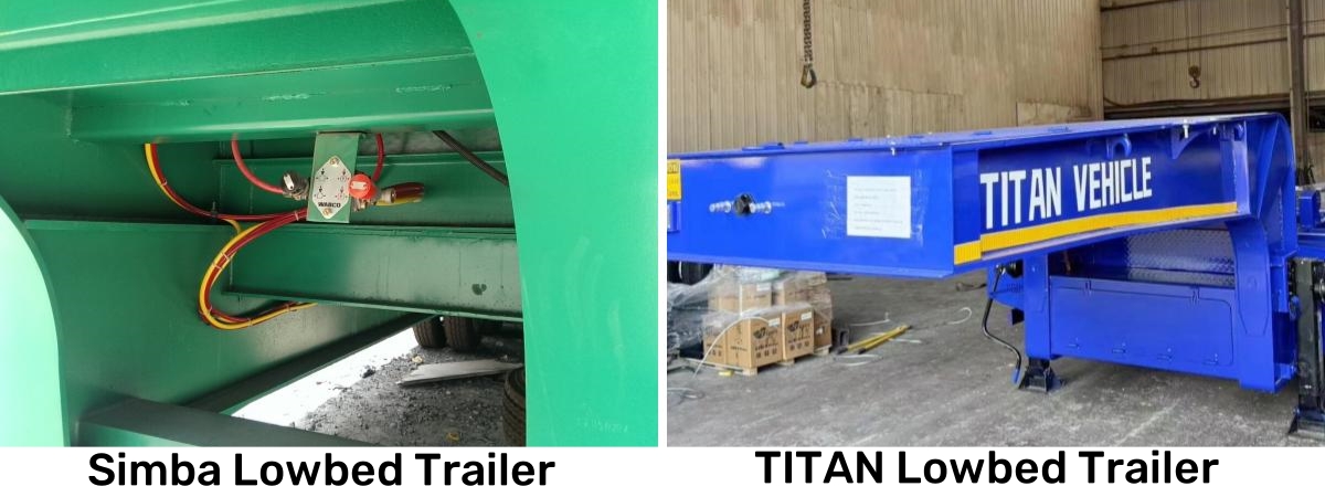 40 Feet Low Bed Trailer Price  3 Axle Low Bed Trailer for Sale in Tanzania