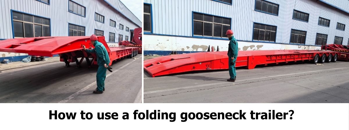 What is a Folding Gooseneck Trailer? TITAN Folding Gooseneck Trailer for Sale