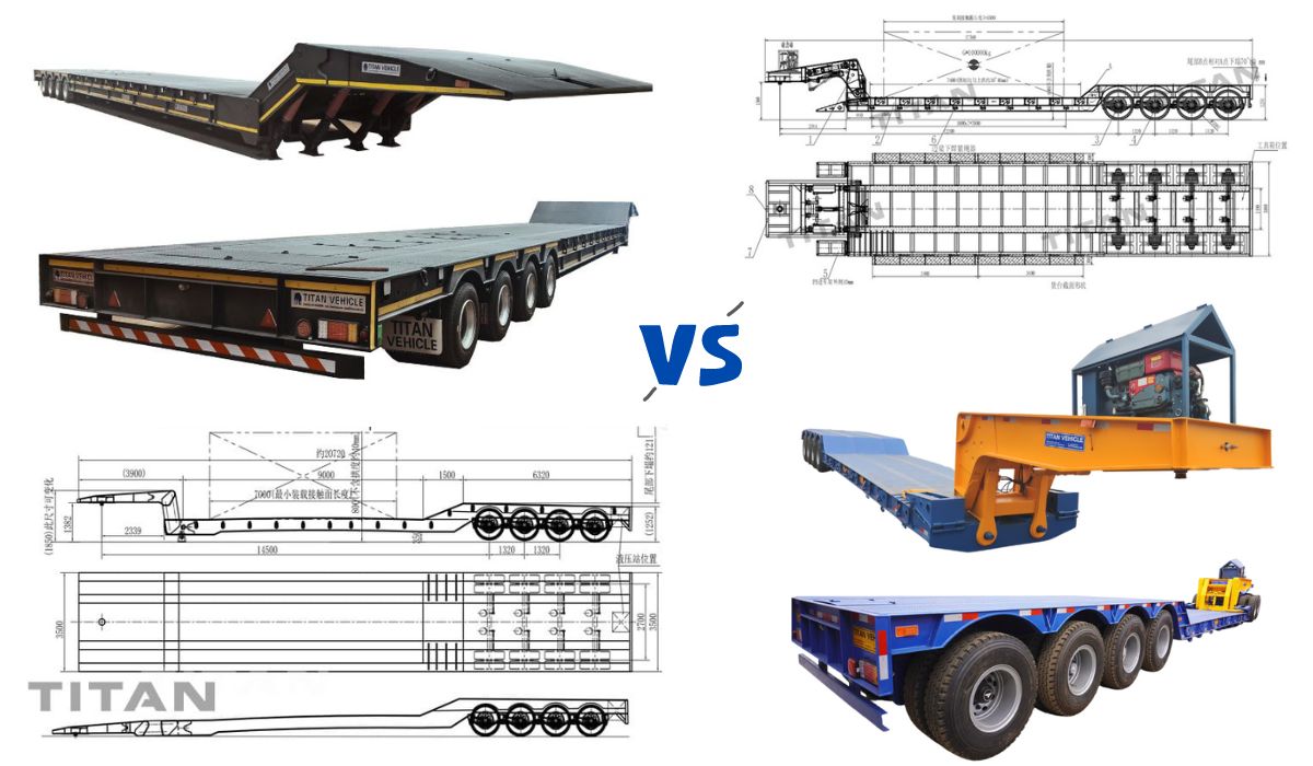 What is a Folding Gooseneck Trailer? TITAN Folding Gooseneck Trailer for Sale