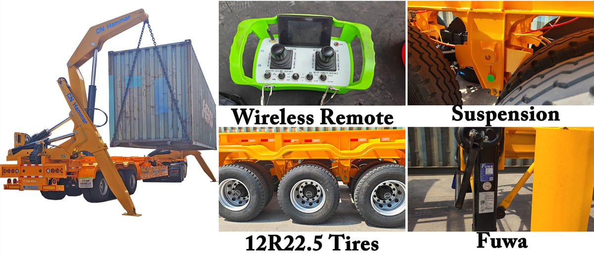 Container Side Loaders Trailer Complete Guide In Guyana: How to Choose, Specs, and Manufacturers