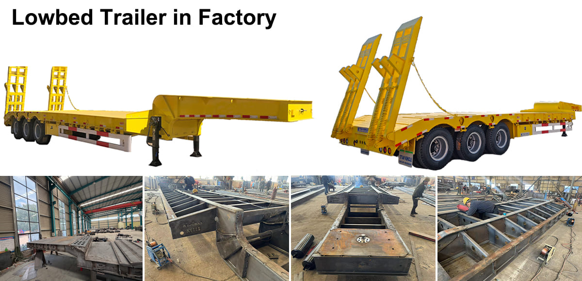 Low Bed Trailer Price | Heavy Duty Lowbed Trailer Manufacturers for Sale in Nigeria