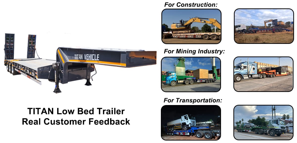 Low Bed Trailer Price | Heavy Duty Lowbed Trailer Manufacturers for Sale in Nigeria