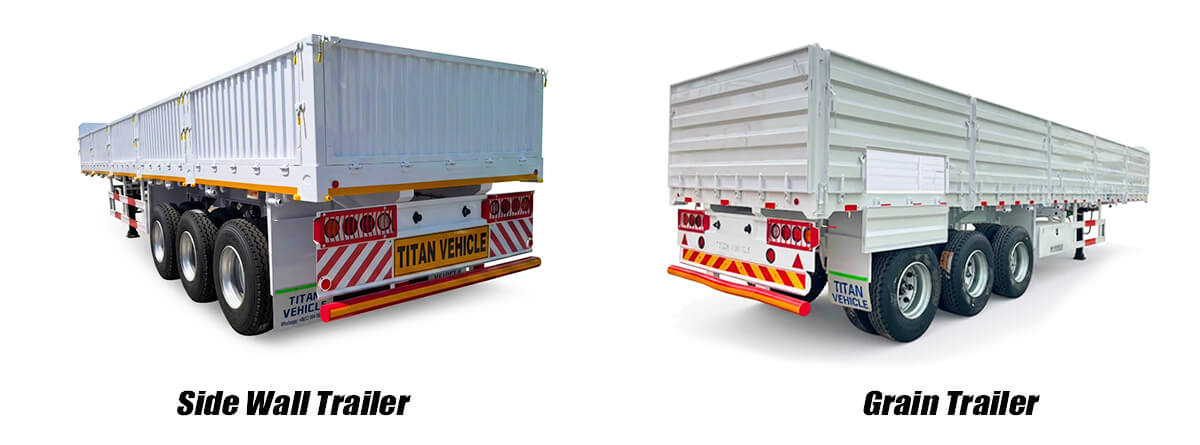 Side Wall Trailer for Sale in Zambia | High Capacity Semi Trailers