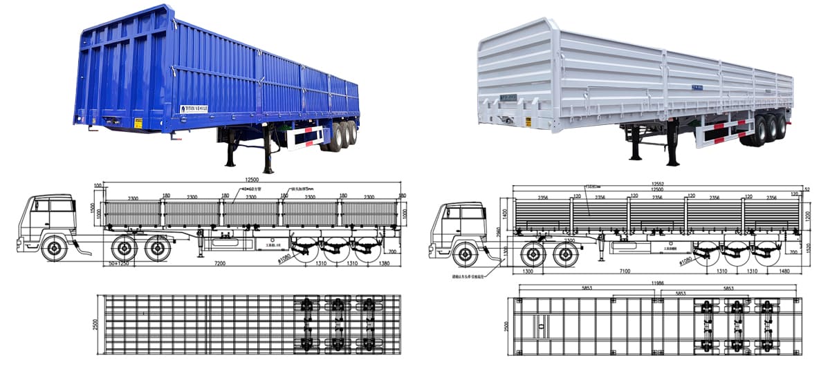 Side Wall Trailer  Grain Trailers for Sale in Zimbabwe