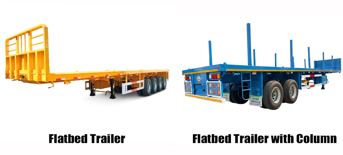 Titan Flatbed Trailer for Sale in C&ocirc;te d'Ivoire