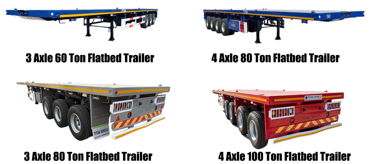 Buy Flatbed Trailer Prices for Sale in Sierra Leone