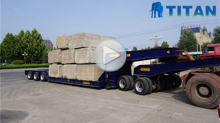 120 Ton Lowbed Trailer with Dolly