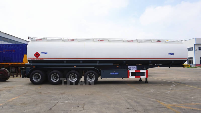 4 axle fuel tanker trailer