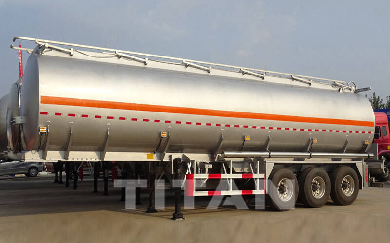 Aluminium Tanker Semi trailer