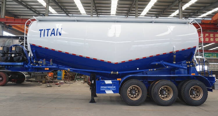 3 axle cement tanker trailer