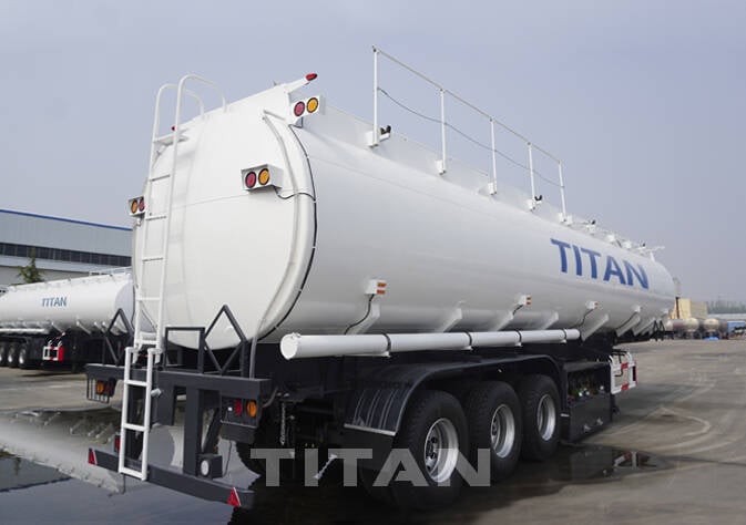 30000 liters sulfuric acid tank trailer