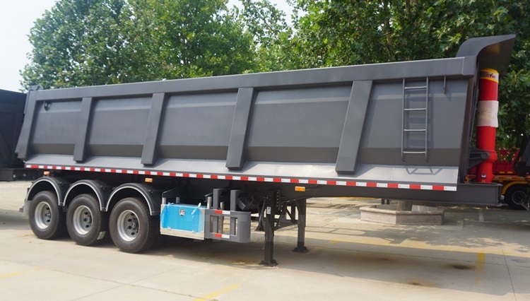 3 Axle Semi Trailer Tipper 