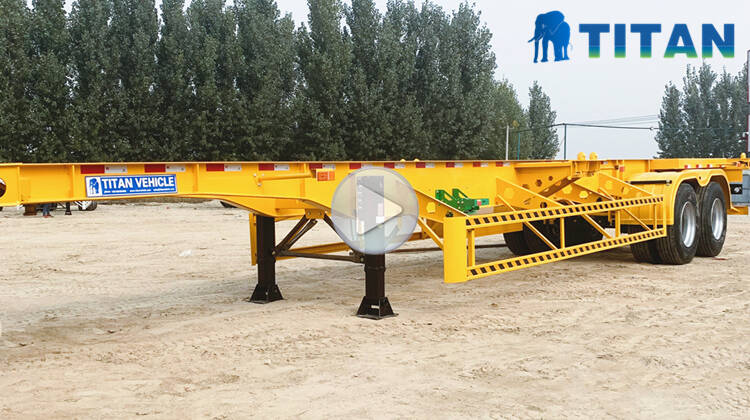 Skeletal trailer
