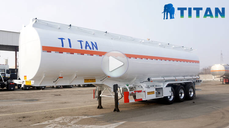 3 axle fuel tanker trailer