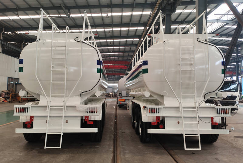 Fuel Tanker Trailer Manufacturers TITAN Oil Tank Trailer for Sale