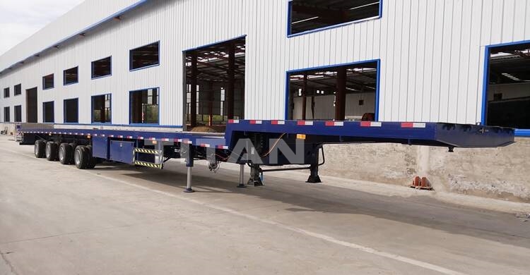 58M Extendable Wind Turbine Blade Transport Trailer