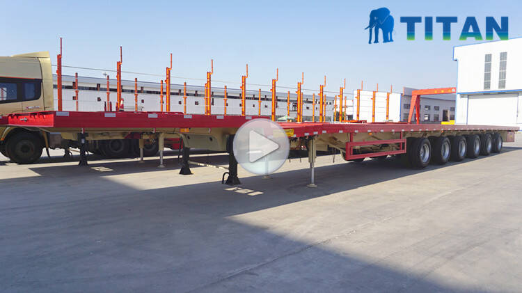 62m Telescopic Trailer for Windmill Blade Transport