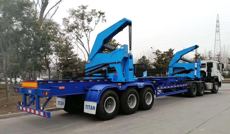 3 axles Hammar Side Loader for Sale