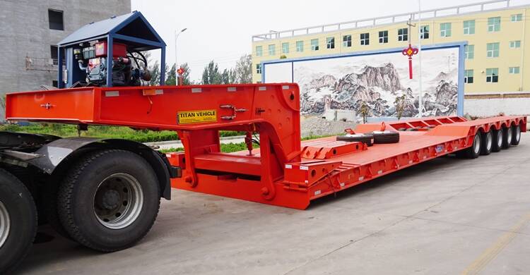 5 Line 10 Axle Detachable Trailer Price