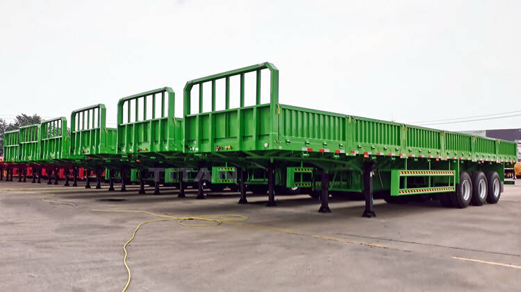 3 Axle 60 Ton Open Top Trailer for Sale