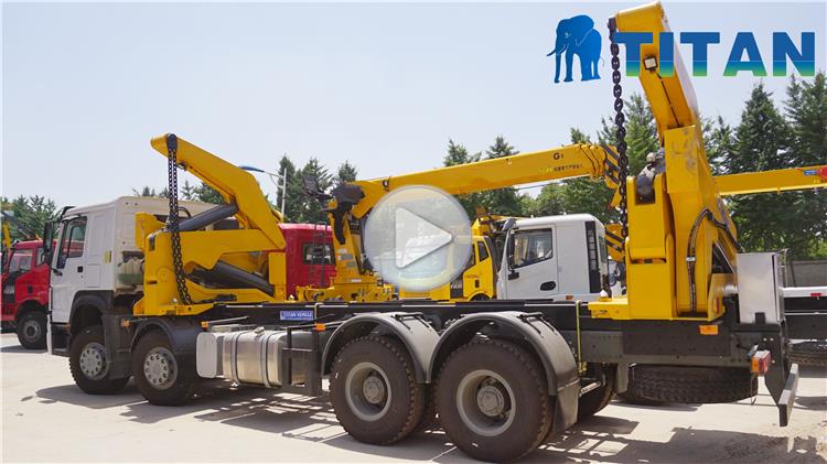 20Ft Container Side Lift Truck Video