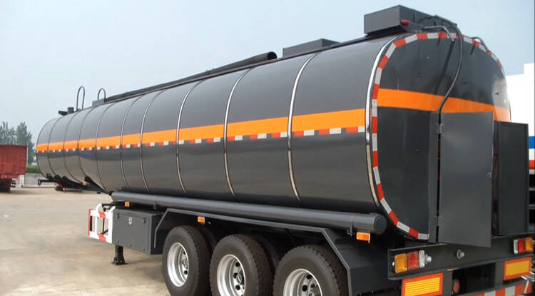 Bitumen tank semi trailer asphalt tanker trailer for sale - TITAN