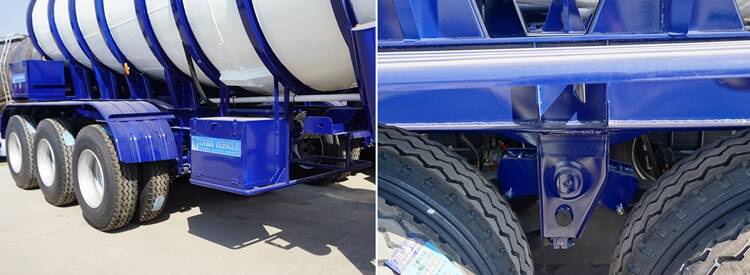 Details of hydrochloric acid tank truck