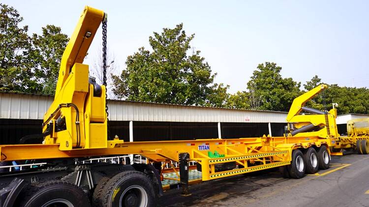 45T Side Loader Truck Trailer Price