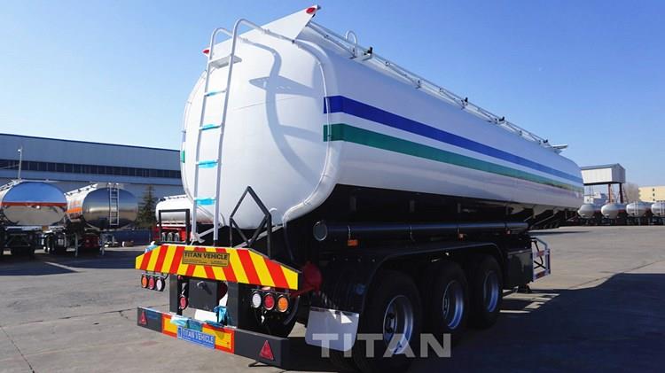 3 Axle fuel tanker trailer