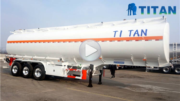 50000 Liters Petrol Tanker Trailer Video