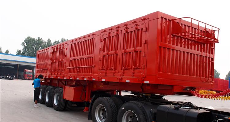 Side Dump Semi Trailer 40 Ton Capacity for Mombasa