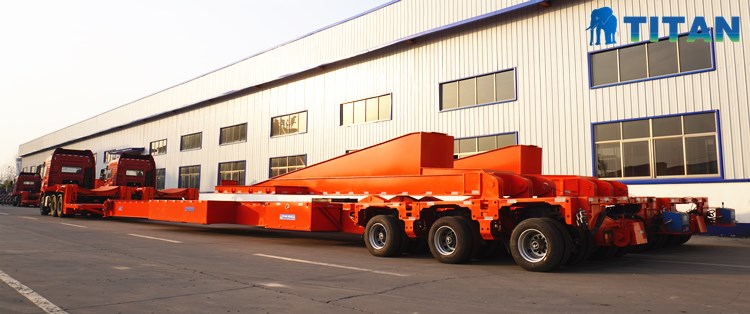 Extendable Gooseneck Telescopic Trailer