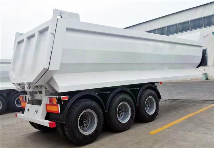 3 Axle Dumper Trailer for Sale , China Dump Tipper Trailer