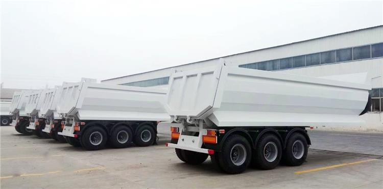 3 Axle Dumper Trailer for Sale , China Dump Tipper Trailer