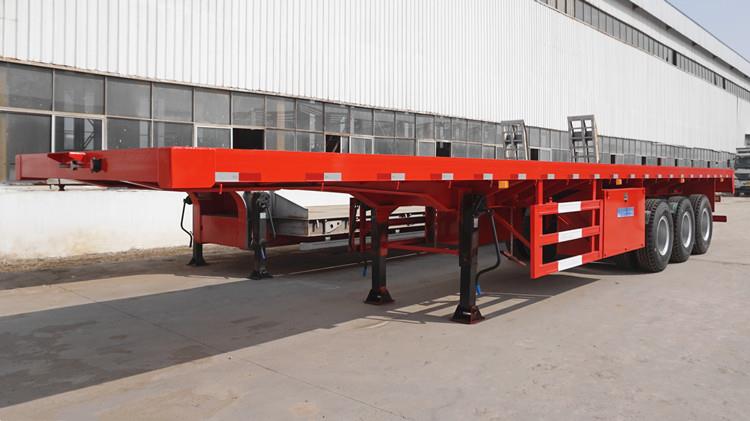 Tri Axle Flatbed Trailer for Sale - TITAN Vehicle