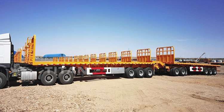 Superlink Trailer for Sale | Interlink Flatbed Semi Trailer - TITAN Vehicle