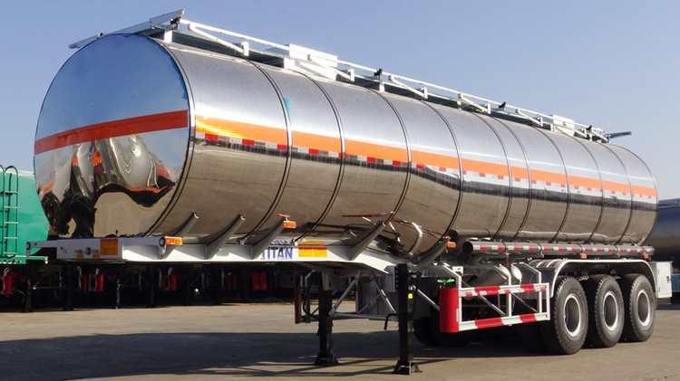 Stainless Steel Tanker Trailer for Sale