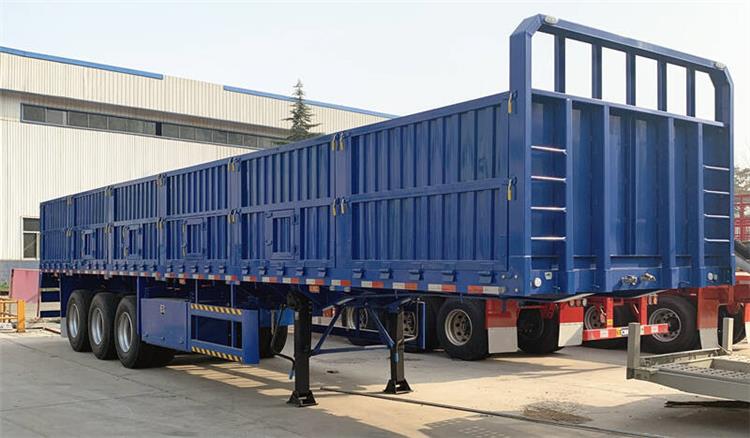 China 3 Axle Side Wall Truck Trailer for Sale - TITAN Vehicle
