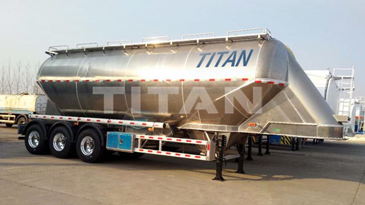 Wheat Flour Tanker Trailer for Sale