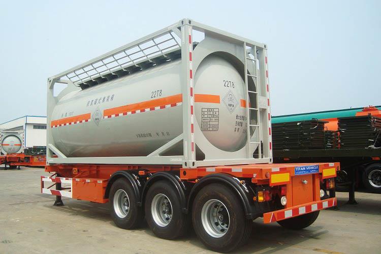 40ft Gooseneck Skeleton Trailer