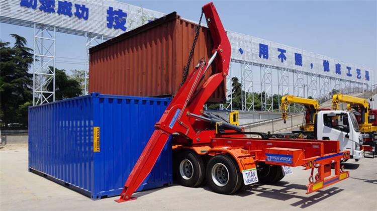 37/40/45 Ton Side Loader Trailer for sale