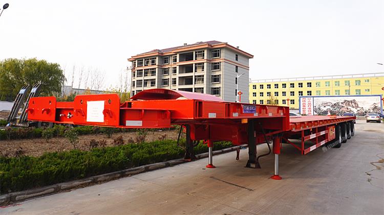 Extendable Telescopic Trailer Heavy Haul Trailer