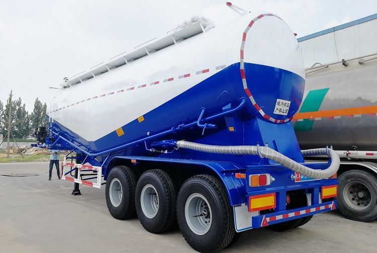 40t Cement Tanker Truck Trailer for Sale 